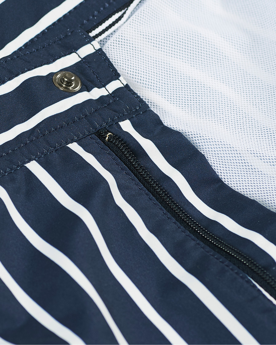 Herren | Badehosen | Ralph Lauren Purple Label | Riviera Swim Trunks Navy/White