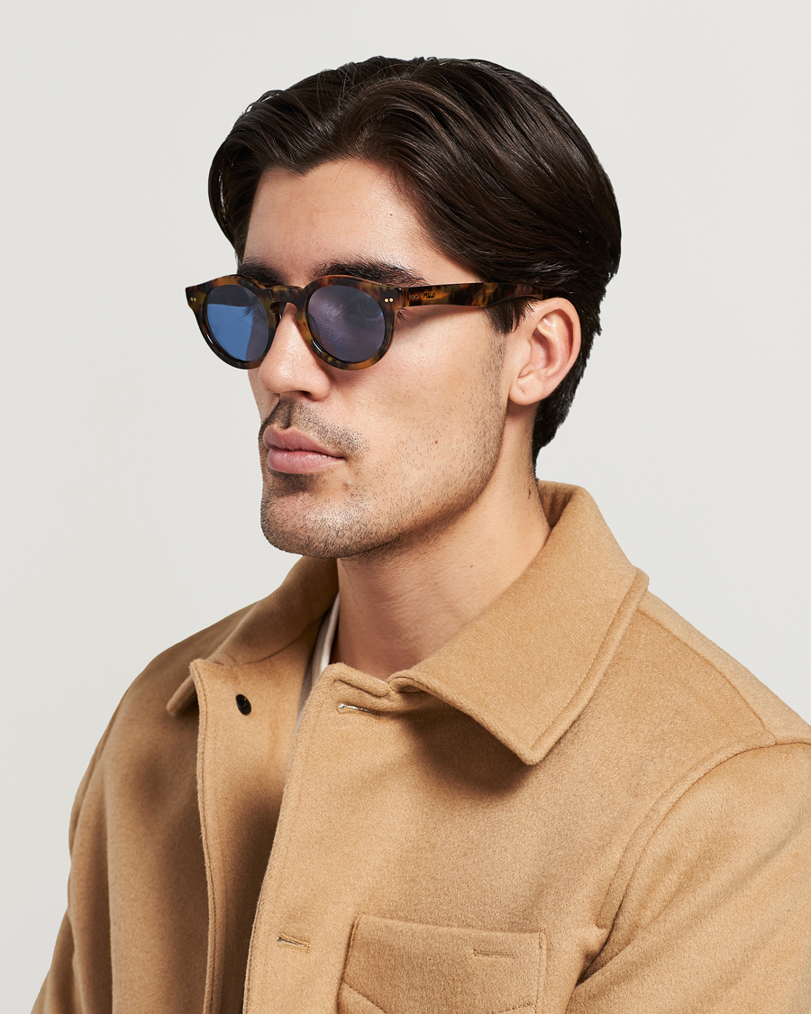 Men | Round Frame Sunglasses | Polo Ralph Lauren | PH4165 Sunglasses Havana/Blue