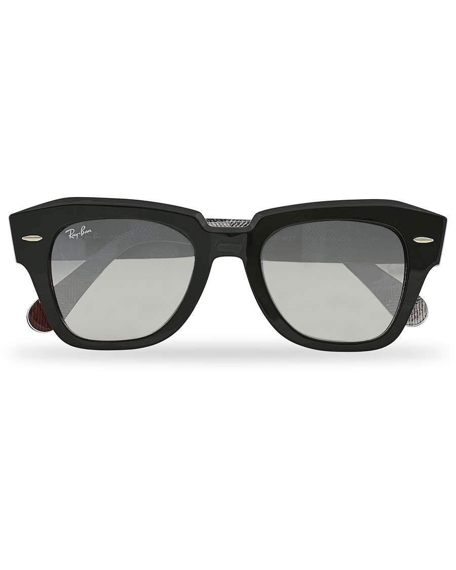 Herren | Ray-Ban RB2186 State Street Sunglasses Black | Ray-Ban | RB2186 State Street Sunglasses Black