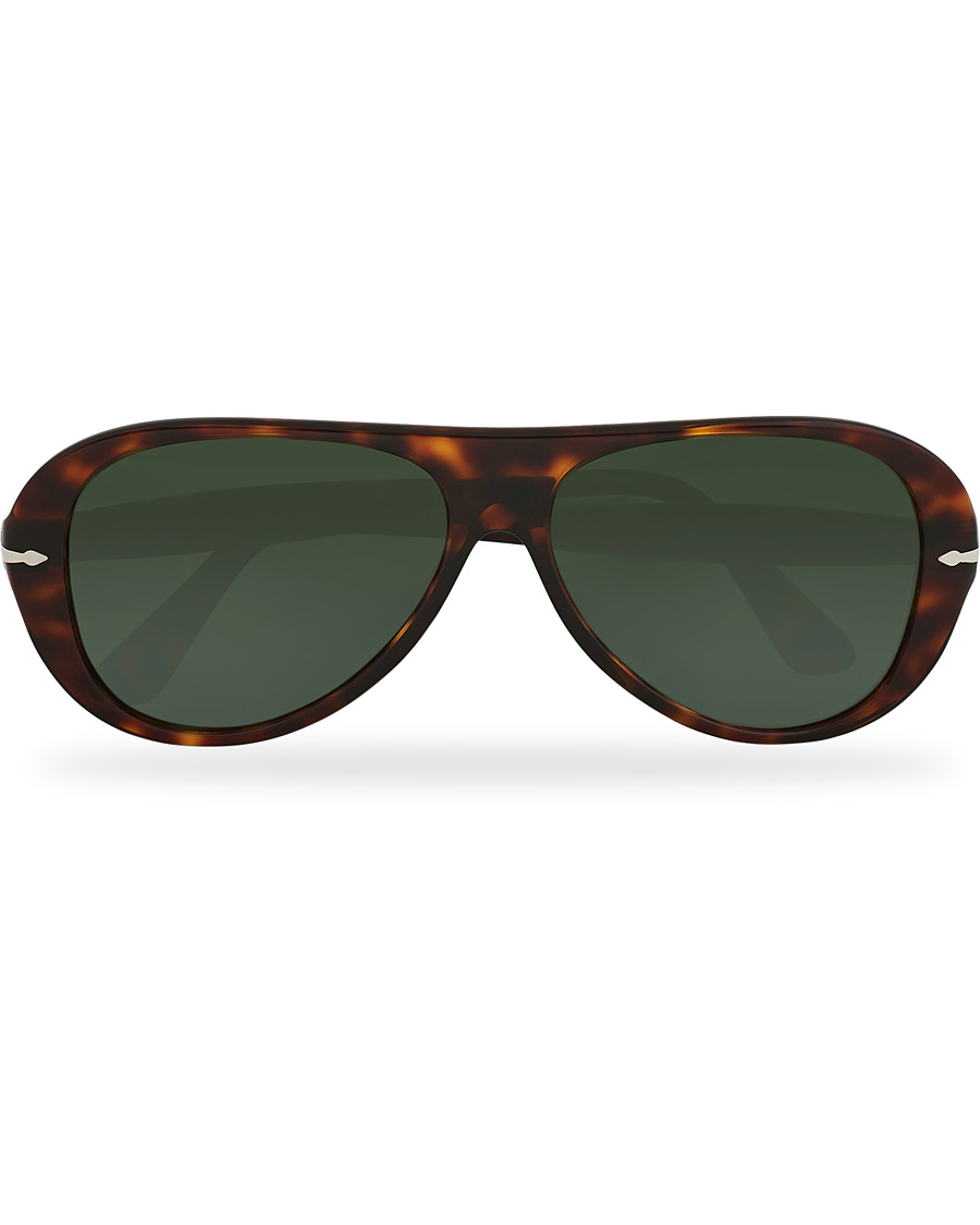 Herren | Persol PO3260S Sunglasses Havana/Green | Persol | PO3260S Sunglasses Havana/Green