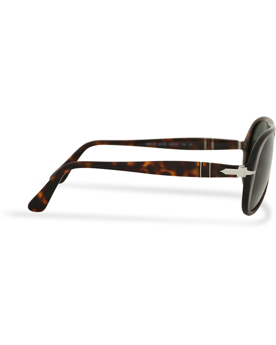 Herren | Persol PO3260S Sunglasses Havana/Green | Persol | PO3260S Sunglasses Havana/Green