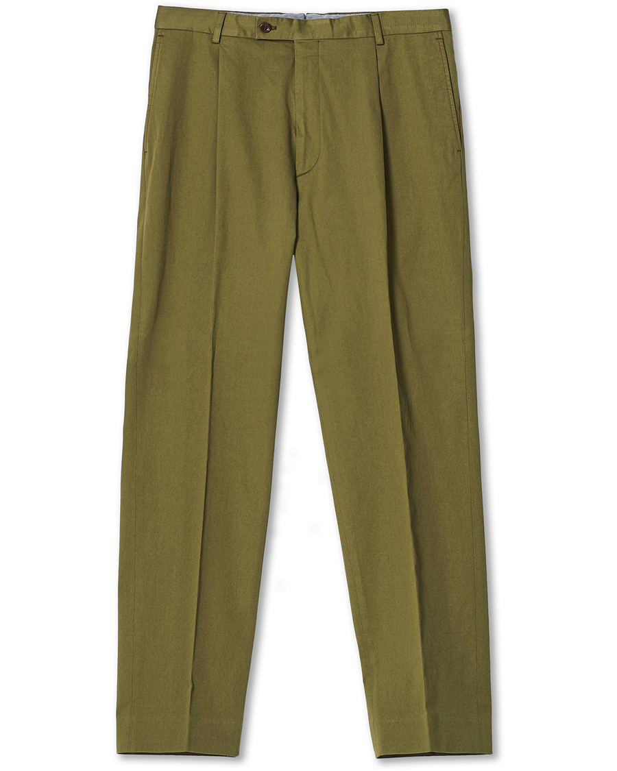 Herren | Hosen | Morris Heritage | Philip Twill Trousers Green