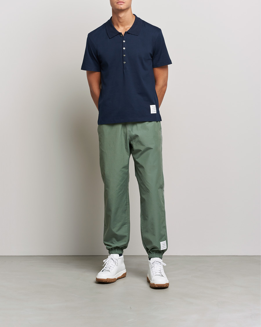 Herren | Thom Browne | Thom Browne | Relaxed Fit Polo Navy