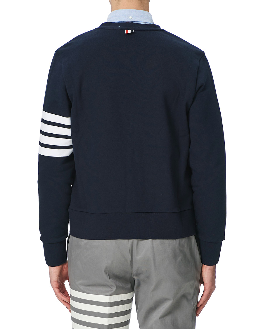 Herren | Pullover | Thom Browne | 4 Bar Loopback Cardigan Navy