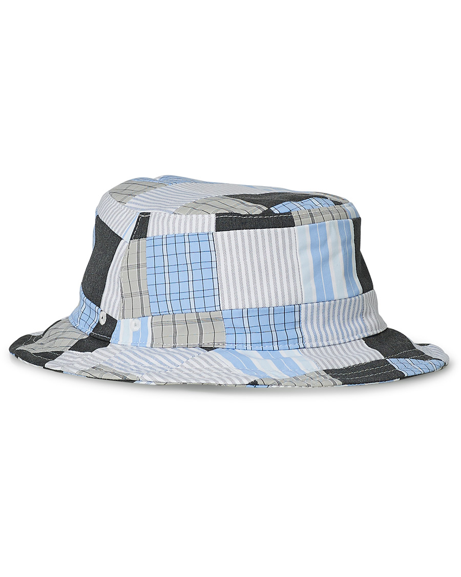 Herren | Thom Browne Bucket Hat Grey Patchwork | Thom Browne | Bucket Hat Grey Patchwork