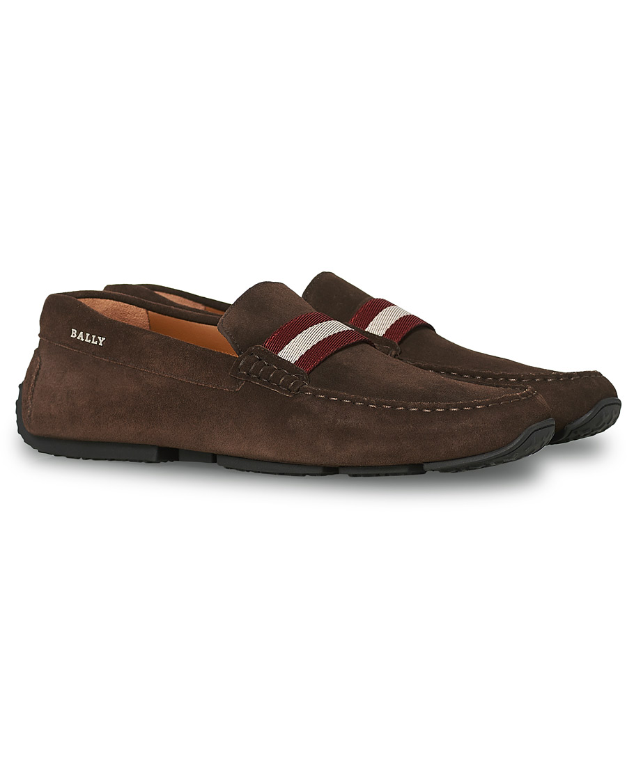 Herren | Bally Pearce Car Shoe Brown Suede | Bally | Pearce Car Shoe Brown Suede