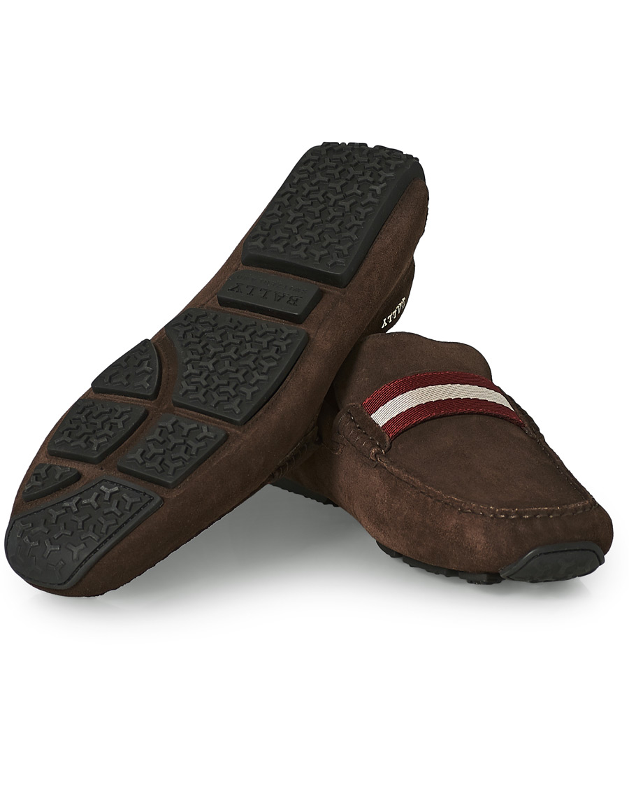 Herren | Bally Pearce Car Shoe Brown Suede | Bally | Pearce Car Shoe Brown Suede