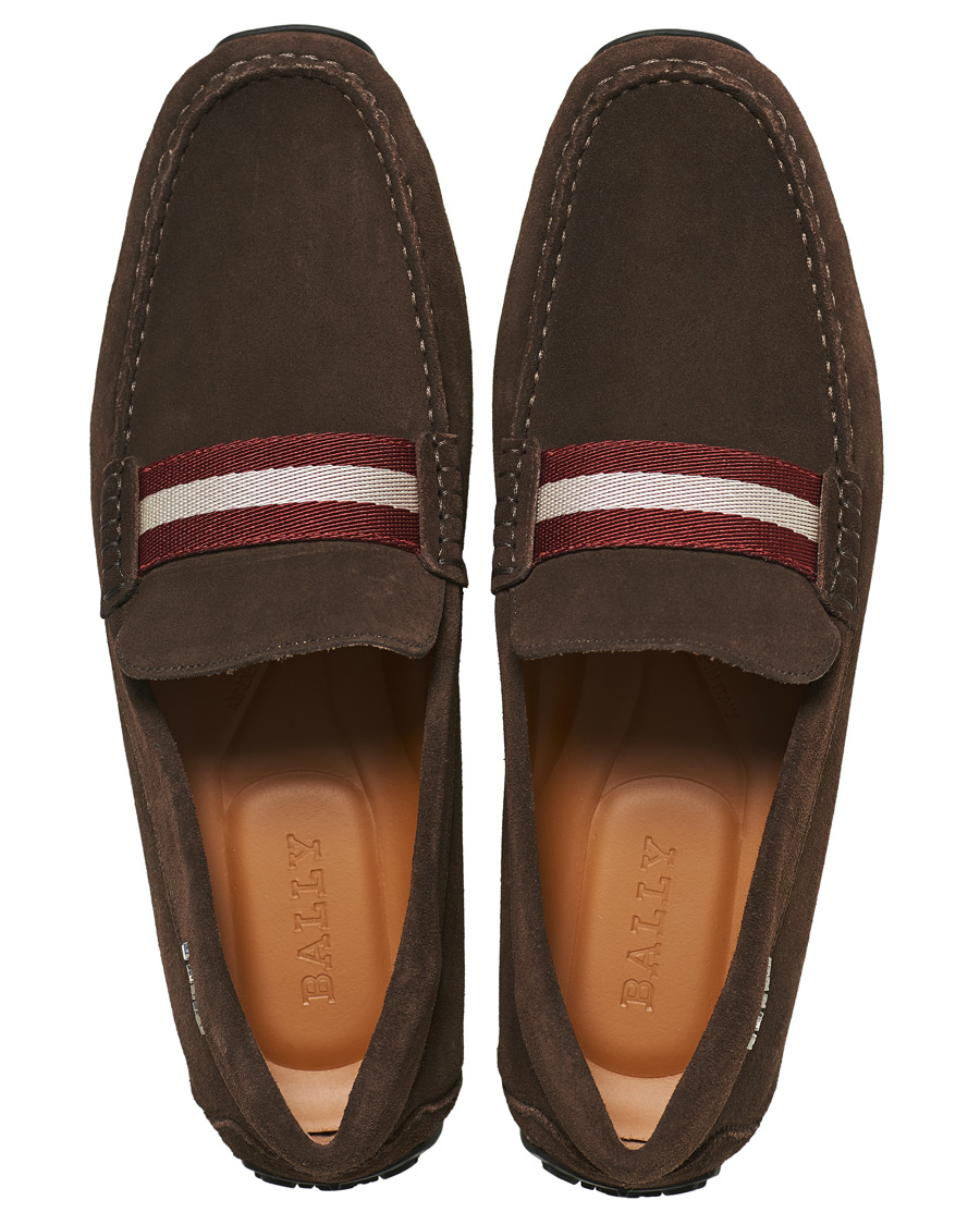 Herren | Bally Pearce Car Shoe Brown Suede | Bally | Pearce Car Shoe Brown Suede