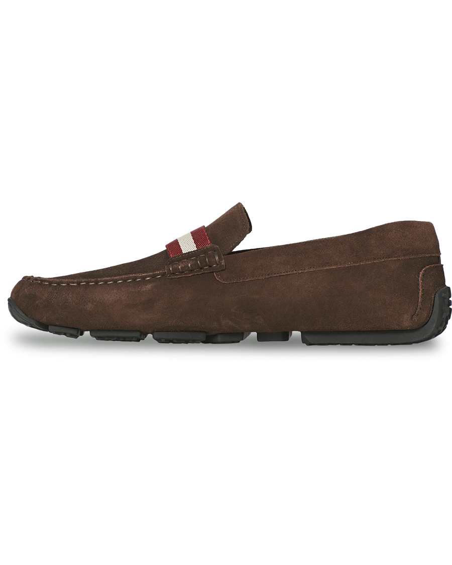 Herren | Bally Pearce Car Shoe Brown Suede | Bally | Pearce Car Shoe Brown Suede