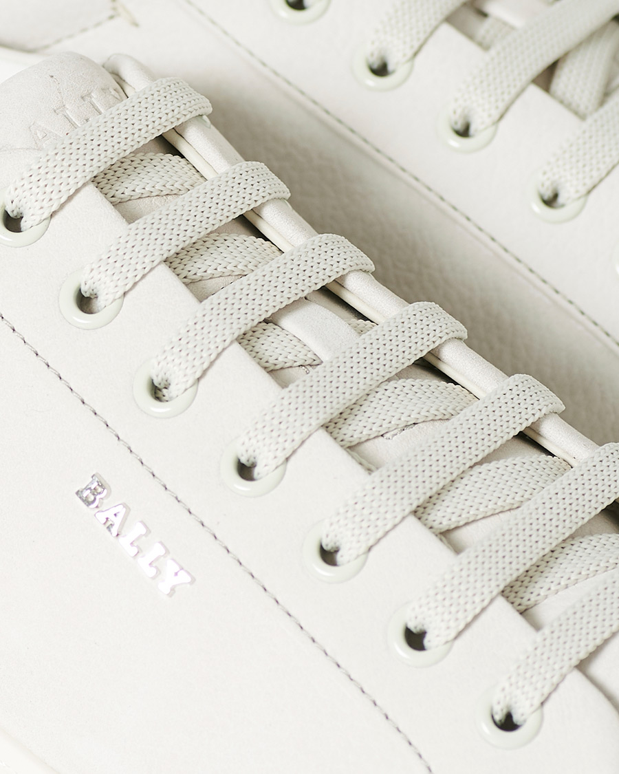 Herren | Bally Miky Sneaker Dusty White Suede | Bally | Miky Sneaker Dusty White Suede