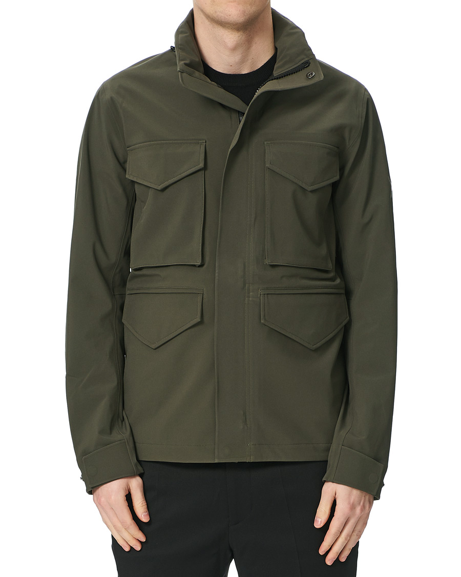 Herren | Jacken | Peak Performance | Softshell Field Jacket Black Olive