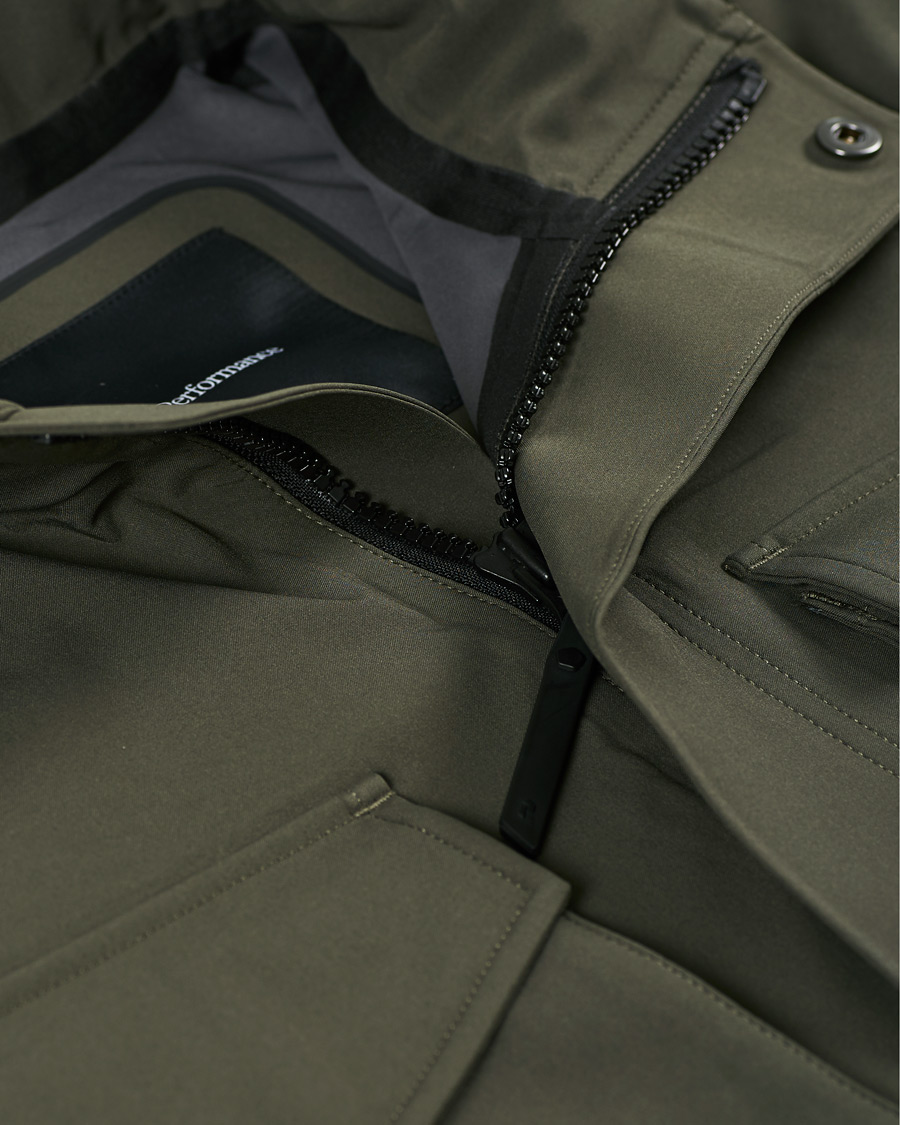 Herren | Jacken | Peak Performance | Softshell Field Jacket Black Olive