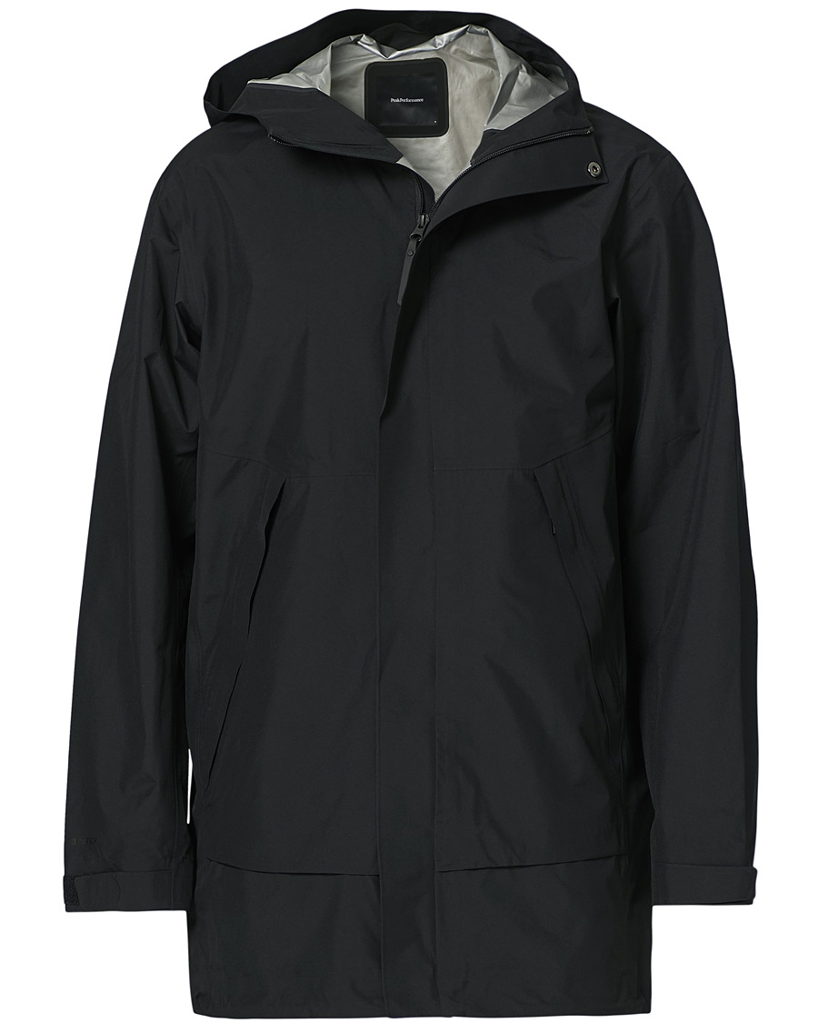 Herren | Jacken | Peak Performance | Gore Tex Light Pac Parka Black