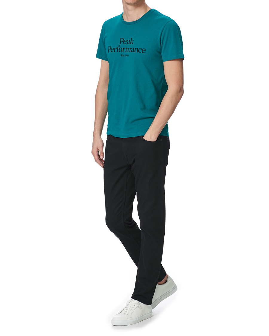 Herren | T-Shirts | Peak Performance | Original Logo Crew Neck Tee Ceres Green