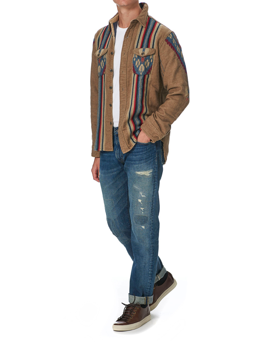 Herren | Jeans | RRL | Low Straight 5-Pocket Japanese Denim Railey Wash
