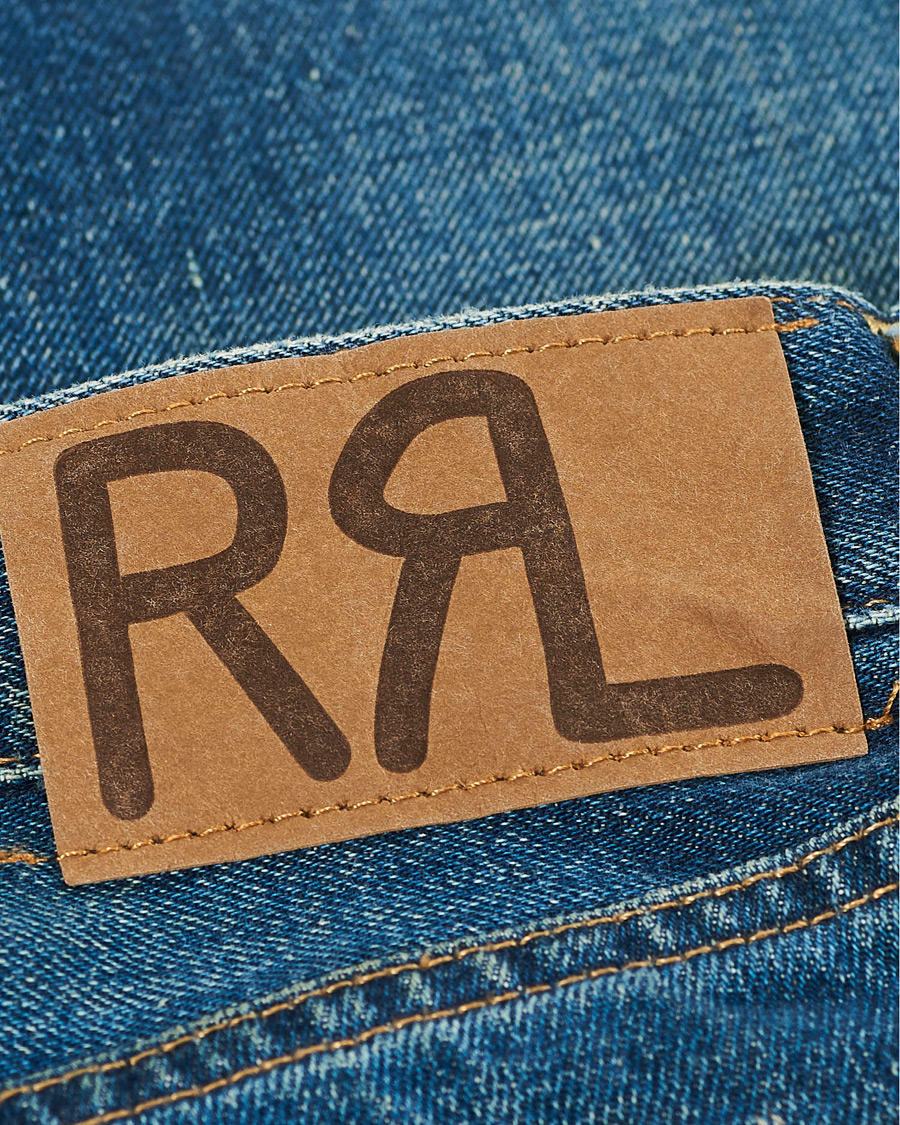 Herren | Jeans | RRL | Low Straight 5-Pocket Japanese Denim Railey Wash