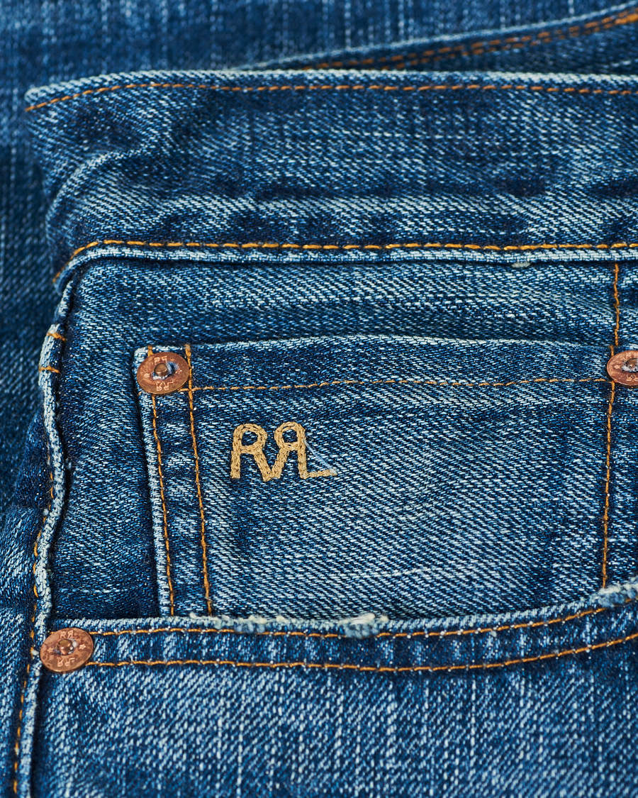 Herren | Jeans | RRL | Slim Fit Selvedge Denim Hillsview Wash