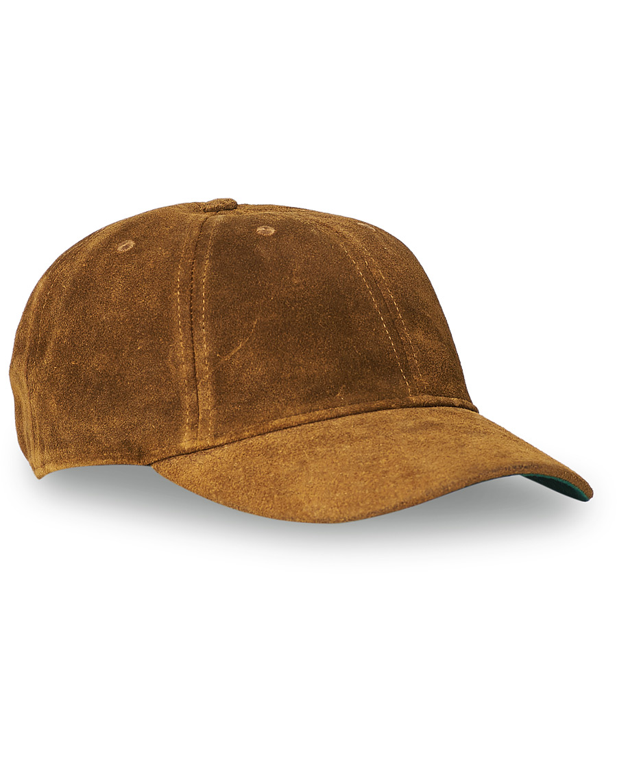Herren | RRL Rough Out Ball Cap Tan | RRL | Rough Out Ball Cap Tan
