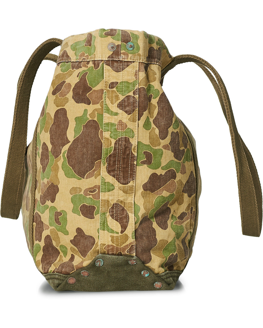 Herren | RRL Jungle Cloth Tote Bag Olive Camo | RRL | Jungle Cloth Tote Bag Olive Camo