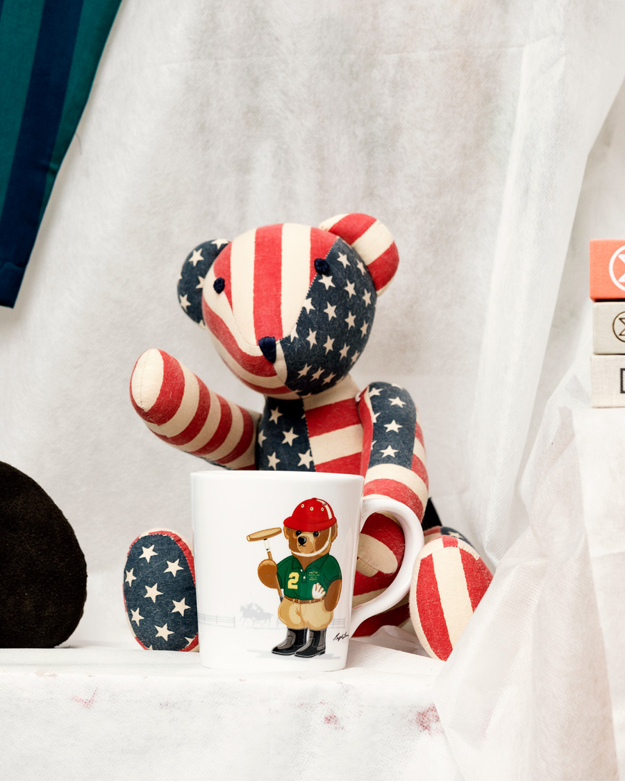 Herren | RRL Teddy Bear Limited Edition Patchwork Flag | RRL | Teddy Bear Limited Edition Patchwork Flag