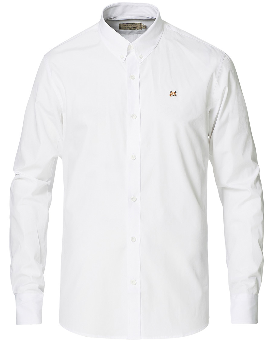 Herren | Hemden | Maison Kitsuné | Fox Head Oxford Shirt White