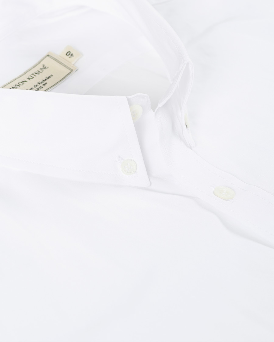 Herren | Hemden | Maison Kitsuné | Fox Head Oxford Shirt White