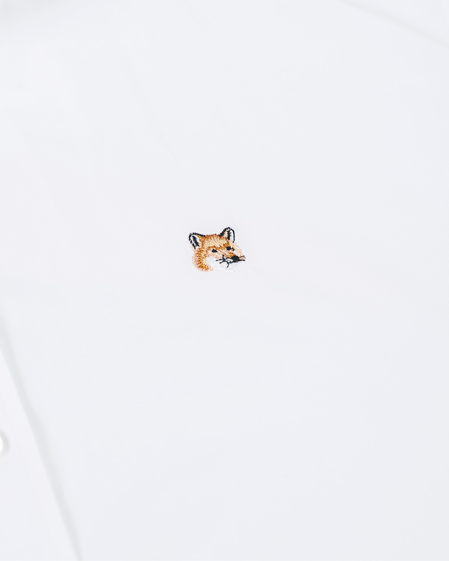 Herren | Hemden | Maison Kitsuné | Fox Head Oxford Shirt White