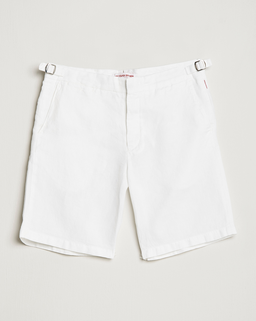 Herren | Shorts | Orlebar Brown | Norwich Linen Shorts White