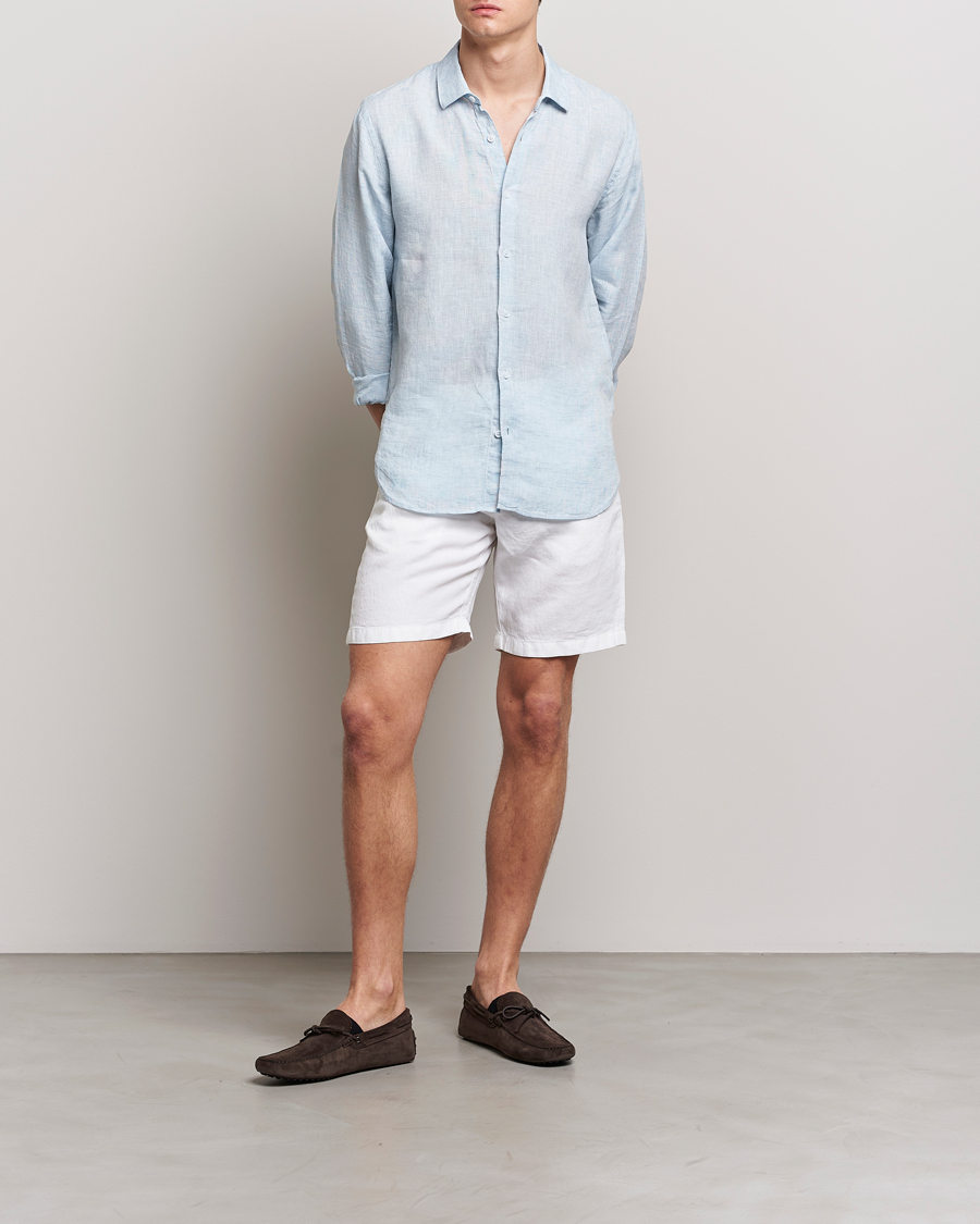 Herren | Shorts | Orlebar Brown | Norwich Linen Shorts White