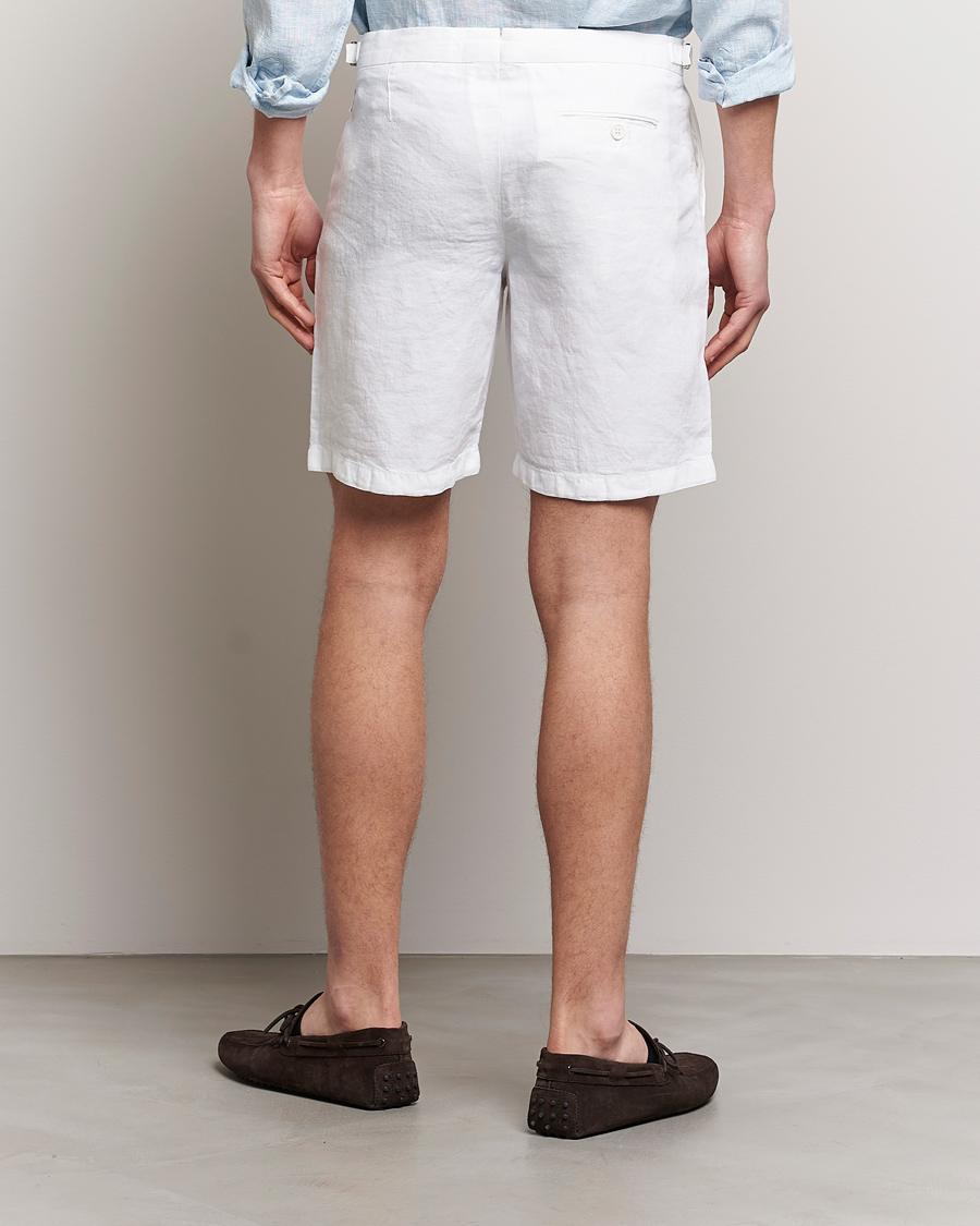 Herren | Shorts | Orlebar Brown | Norwich Linen Shorts White