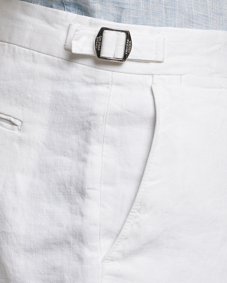 Herren | Shorts | Orlebar Brown | Norwich Linen Shorts White