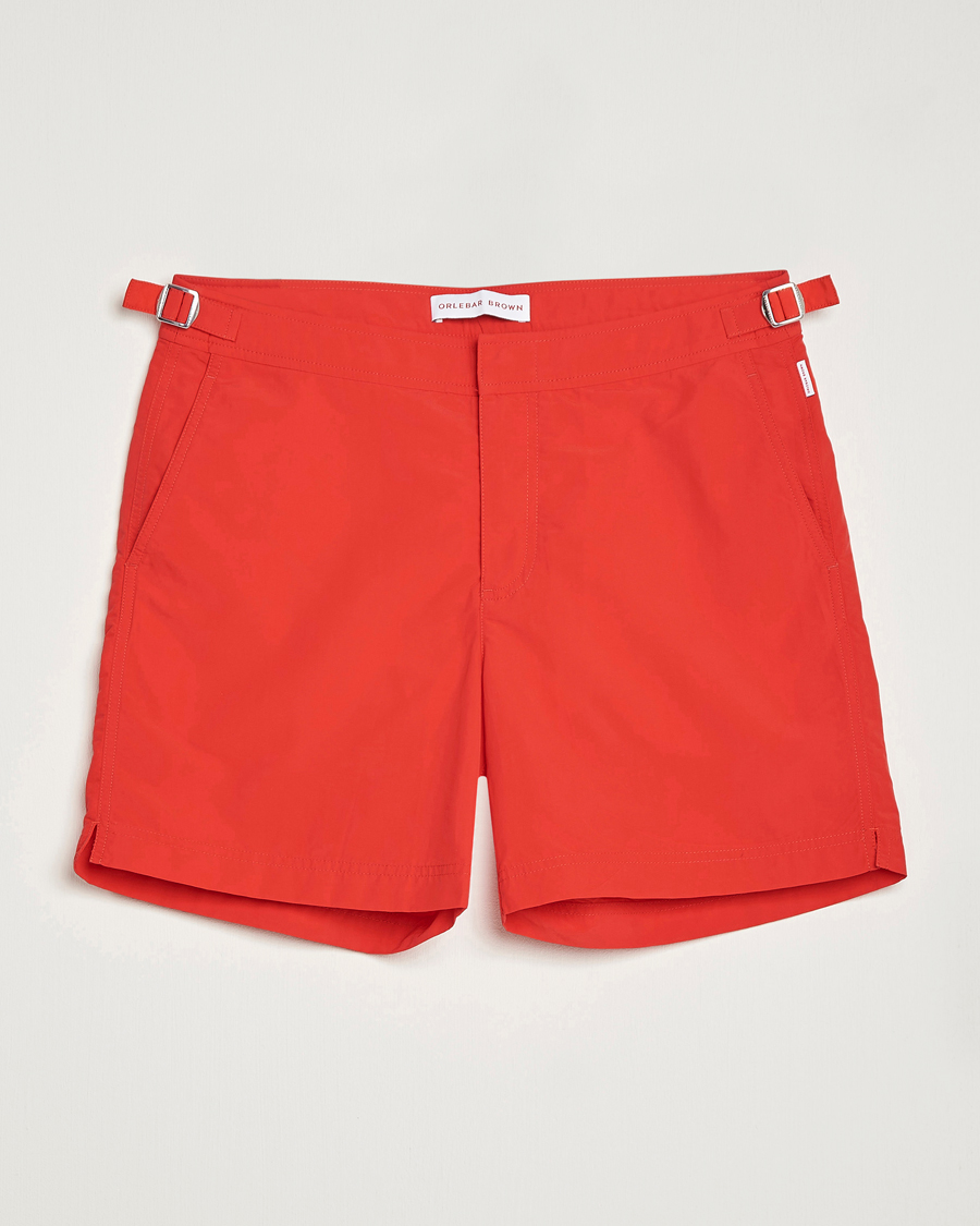 Herren |  | Orlebar Brown | Bulldog II Medium Length Swim Shorts Rescue Red