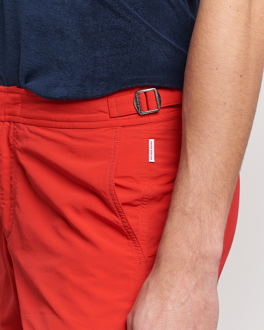 Herren | Badehosen | Orlebar Brown | Bulldog II Medium Length Swim Shorts Rescue Red