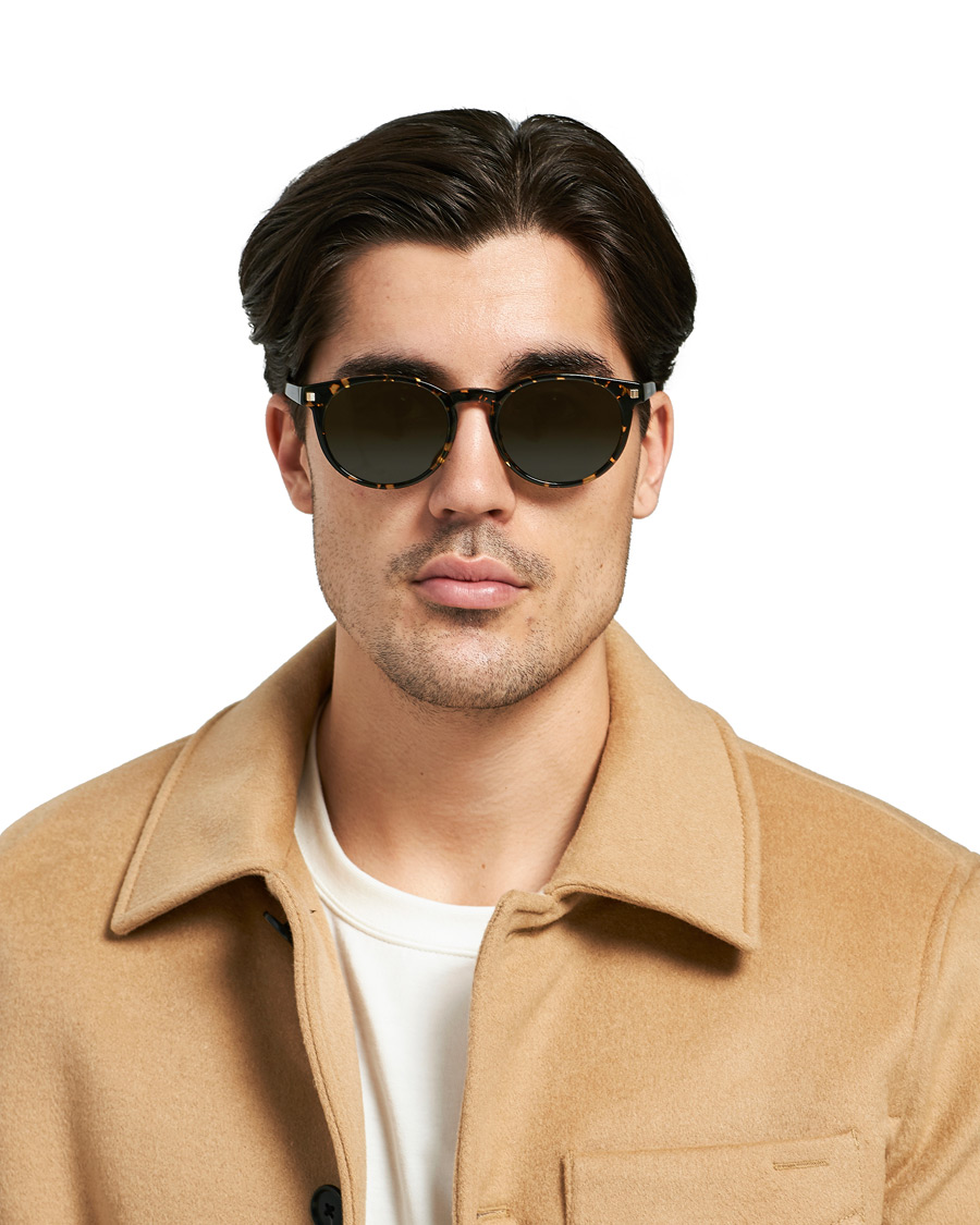 Herren | Ermenegildo Zegna EZ0172 Sunglasses Dark Havana/Green | Ermenegildo Zegna | EZ0172 Sunglasses Dark Havana/Green