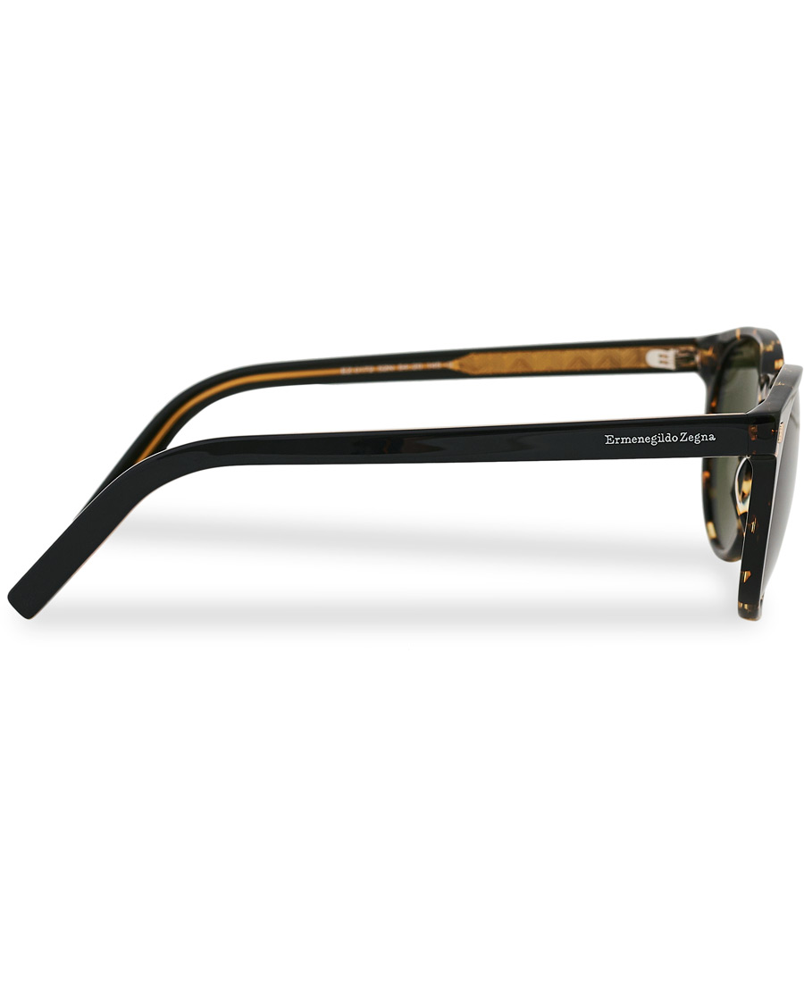 Herren | Ermenegildo Zegna EZ0172 Sunglasses Dark Havana/Green | Ermenegildo Zegna | EZ0172 Sunglasses Dark Havana/Green
