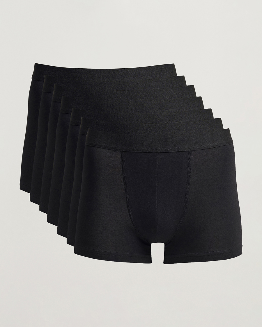 Herren | Unterwäsche | Bread & Boxers | 7-Pack Boxer Brief Black