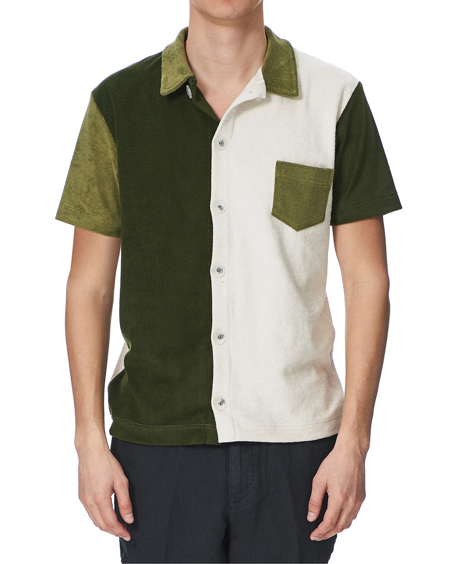 Herren | Hemden | Howlin' | Short Sleeve Terry Shirt Dark Green