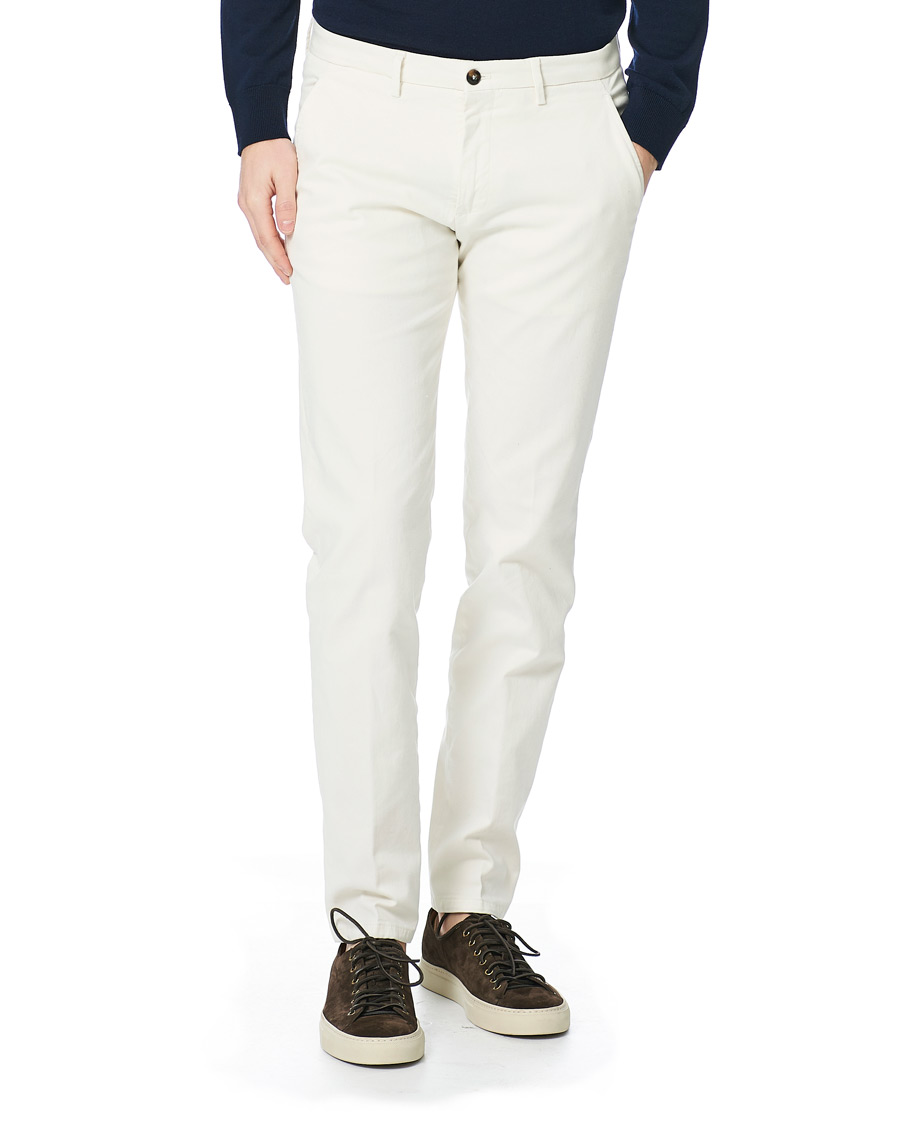 Herren | Hosen | Briglia 1949 | Slim Fit Cotton Chinos Cream