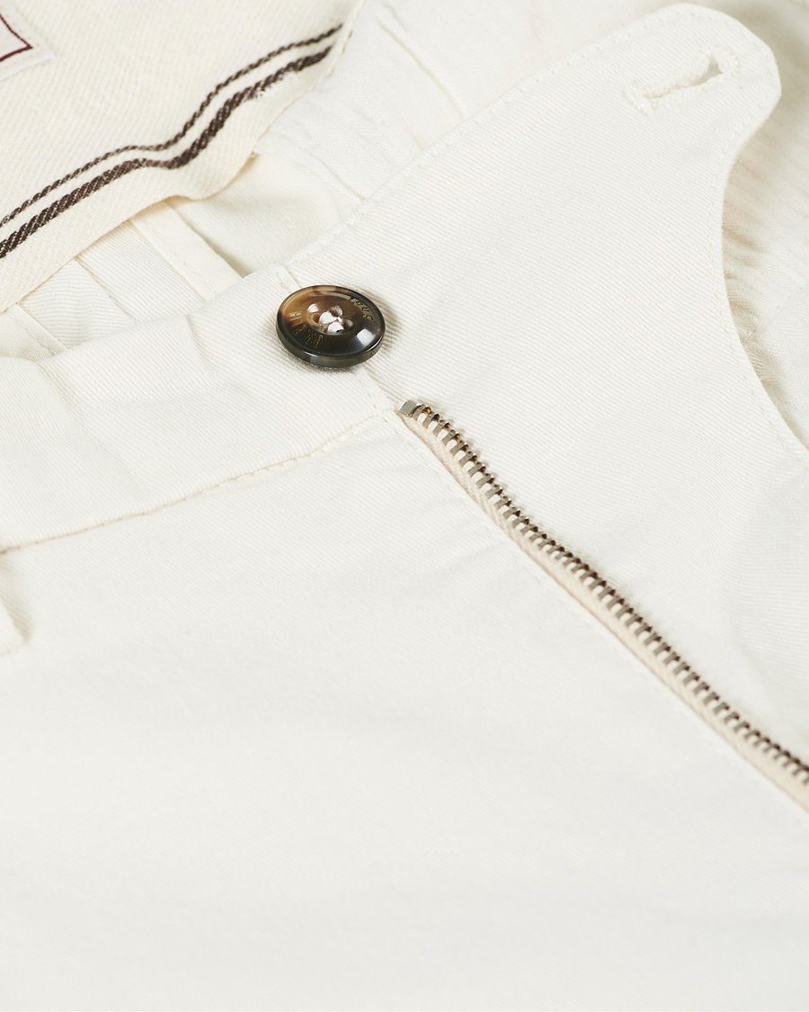 Herren | Hosen | Briglia 1949 | Slim Fit Cotton Chinos Cream
