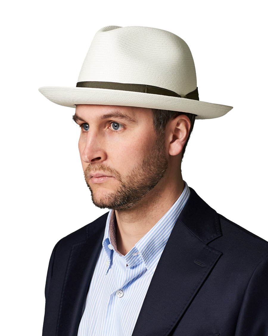 Herren | Borsalino Panama Fine With Medium Brim Serpe | Borsalino | Panama Fine With Medium Brim Serpe