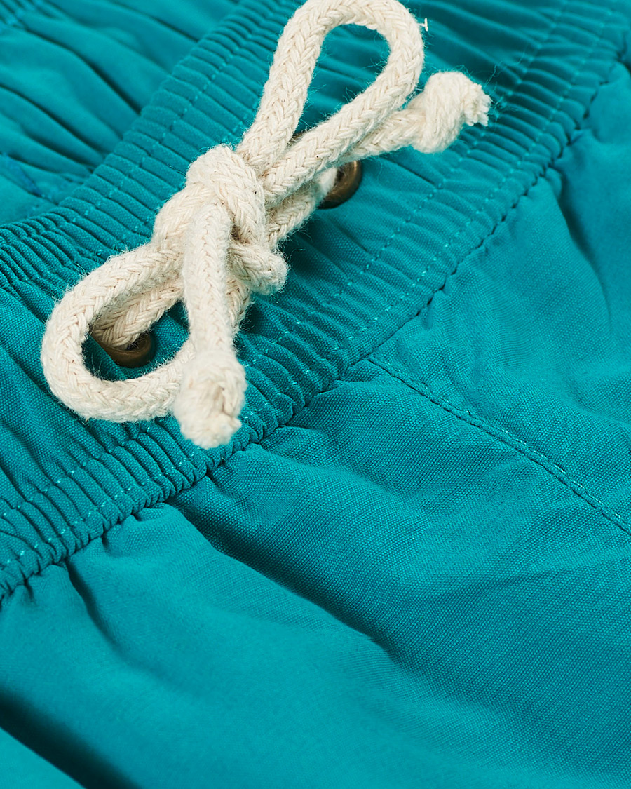 Herren | Badehosen | Ripa Ripa | Plain Swim Shorts Aqua Blue