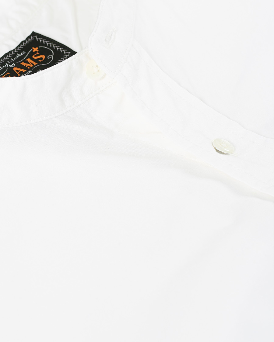 Herren | Hemden | BEAMS PLUS | Band Collar Popover Shirt White
