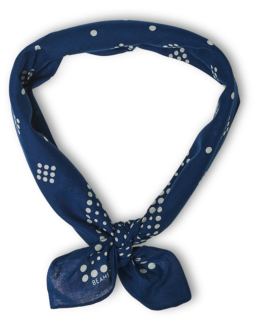 Herren | BEAMS PLUS Bandana 2 Pack Navy | BEAMS PLUS | Bandana 2 Pack Navy