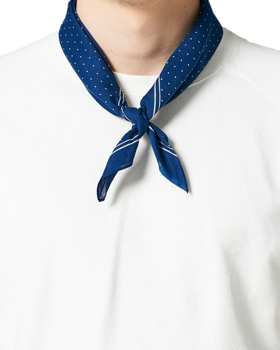 Herren | BEAMS PLUS Bandana 2 Pack Navy | BEAMS PLUS | Bandana 2 Pack Navy