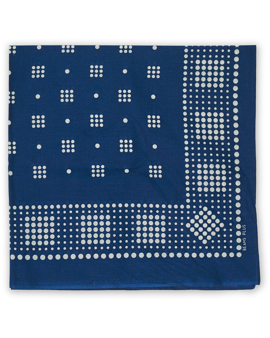 Herren | BEAMS PLUS Bandana 2 Pack Navy | BEAMS PLUS | Bandana 2 Pack Navy