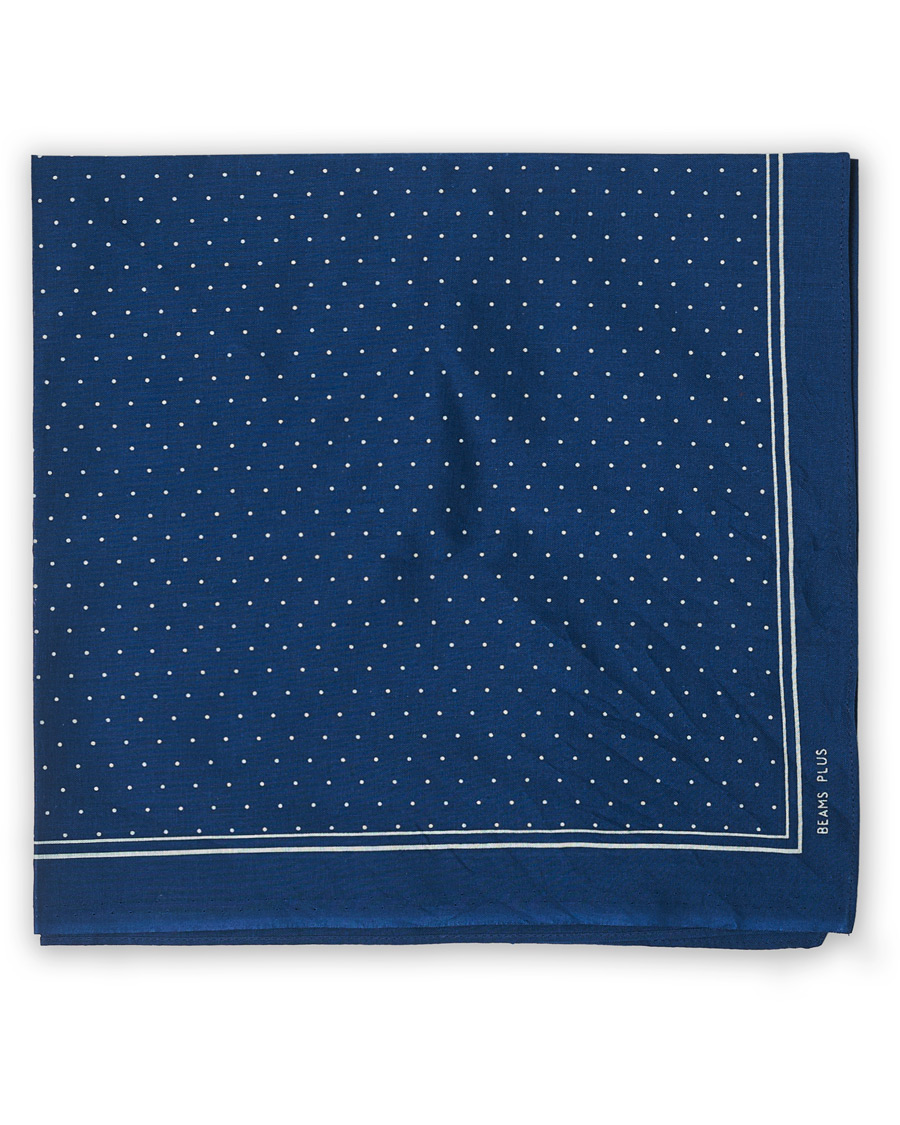 Herren | BEAMS PLUS Bandana 2 Pack Navy | BEAMS PLUS | Bandana 2 Pack Navy