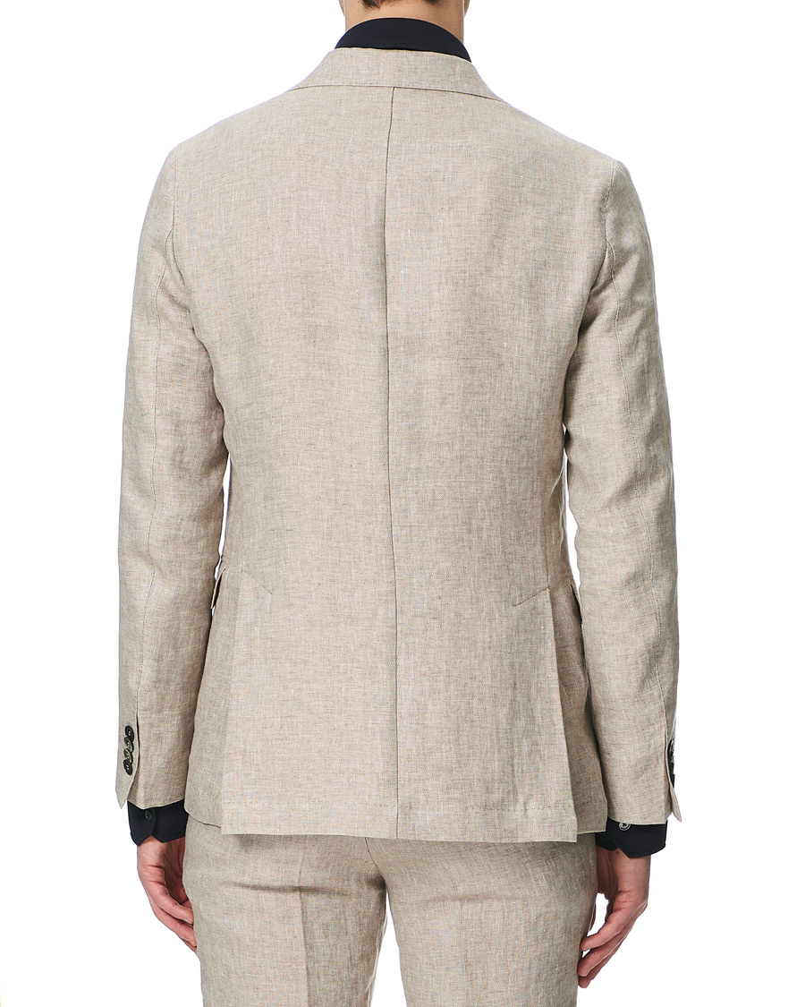 Herren | Sakkos | Oscar Jacobson | Egel Linen Blazer Beige