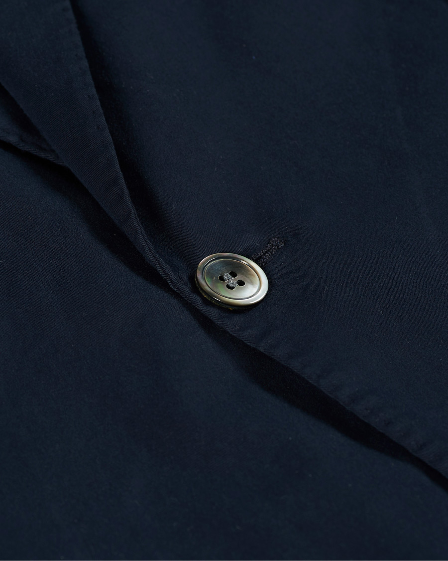 Herren | Sakkos | Oscar Jacobson | Egel Cotton Blazer Navy