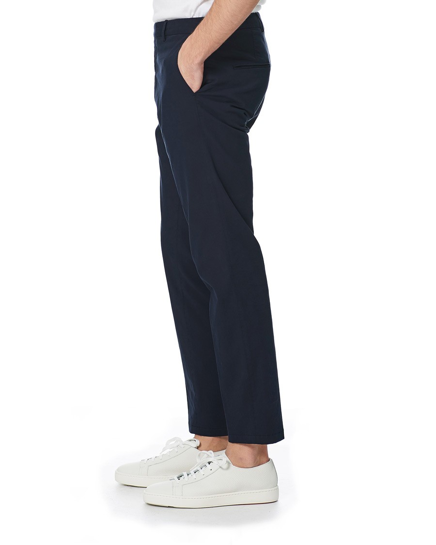 Herren | Hosen | Oscar Jacobson | Denz Cotton Trousers Navy