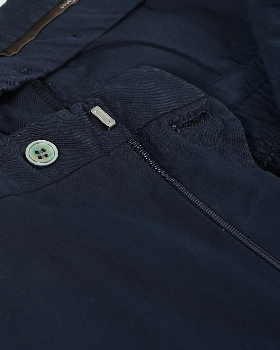 Herren | Hosen | Oscar Jacobson | Denz Cotton Trousers Navy
